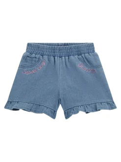 Stretch Denim Shorts
