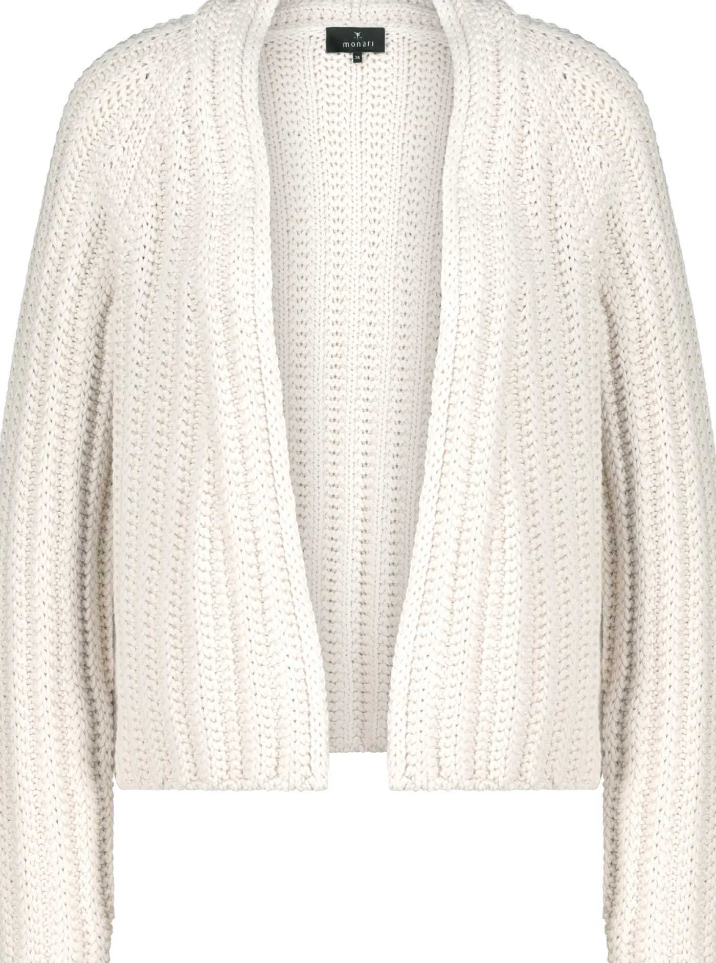 Stricküberwurf mit Rippstruktur