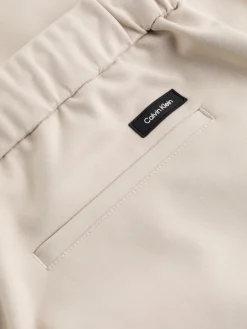 Strick-Hose Mit Bundfalten