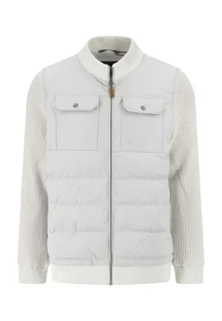 Strickjacke Hybrid Fisherman