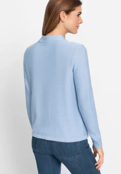 Strickjacke mit aufgesetzten Taschen