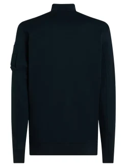 Strickjacke mit Baseball Kragen