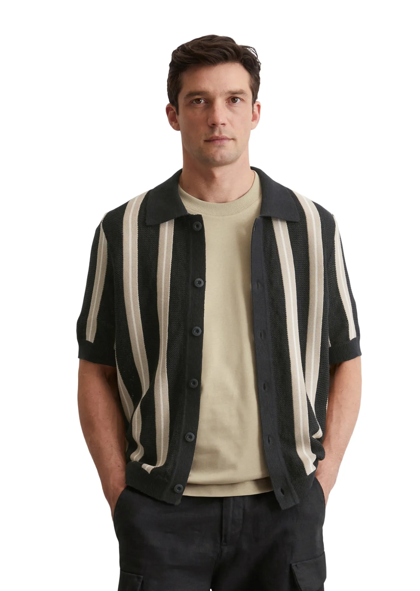Strick Poloshirt