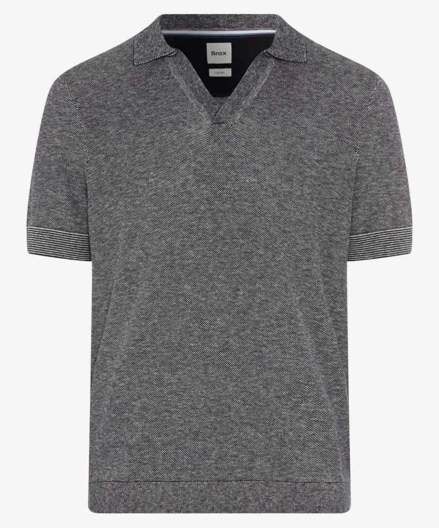 Strickpoloshirt