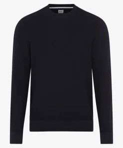 Strickpoloshirt mit Streifen