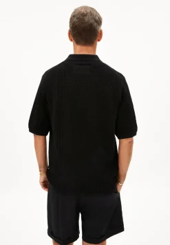 Strick Polo T-Shirt Regular Fit aus Bio-Baumwolle EDUAARDO