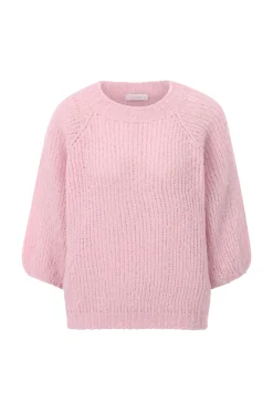 Strickpullover mit überschnittenen Schultern