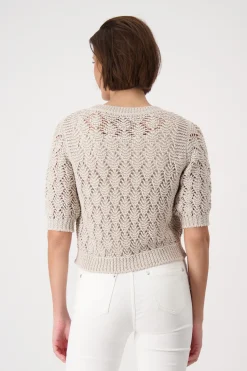 Strickpullover mit Lurex