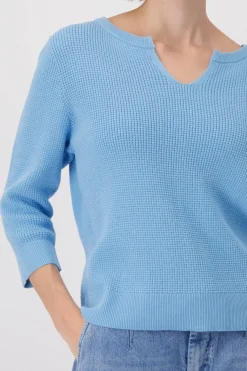 Strickpullover mit Pineapple-Muster