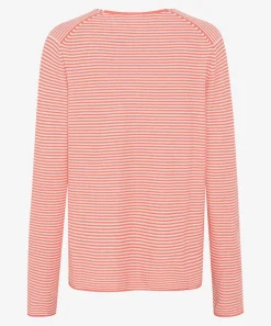 Strickpullover mit V-Ausschnitt