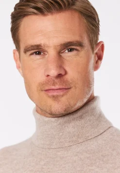 Strickpullover Rollkragen Cashmere