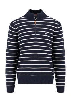 Stricktroyer Zip Supersoft Striped