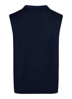 Strickweste geknöpft