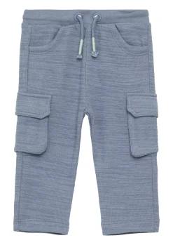 Strukturierte Cargo-Pants mit Gummibund und Tunnelzug