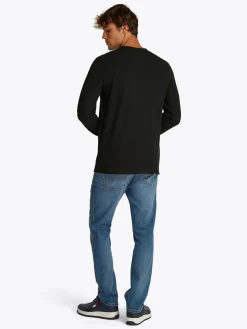 Strukturiertes Langarmshirt