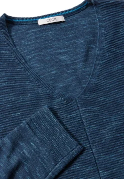 Strukturmix-Pullover