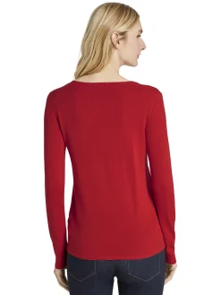 Sweater mit V-Ausschnitt