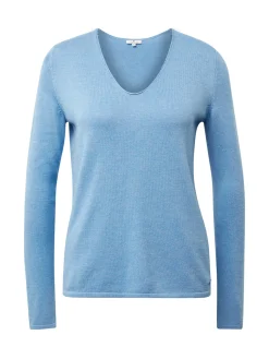 Sweater mit V-Ausschnitt
