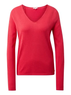 Sweater mit V-Ausschnitt