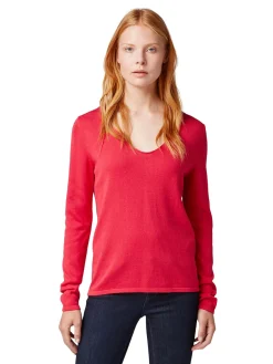 Sweater mit V-Ausschnitt
