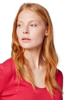 Sweater mit V-Ausschnitt