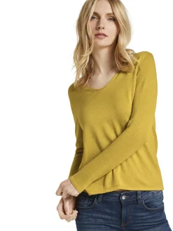 Sweater mit V-Ausschnitt