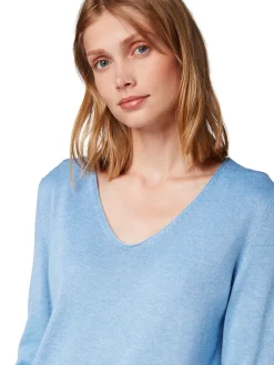 Sweater mit V-Ausschnitt