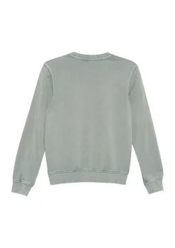 Sweatshirt im Used-Look mit Fotoprint