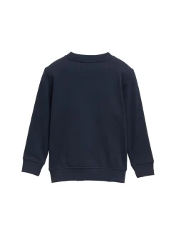 Sweatshirt mit Badge-Detail