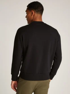 Sweatshirt aus Modal und Fleece