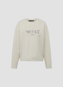 Sweatshirt 3D-Schriftzug