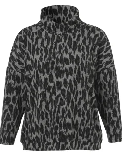 Sweatshirt im Animal-Print
