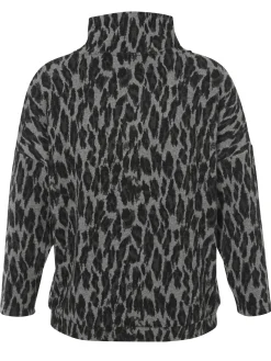 Sweatshirt im Animal-Print