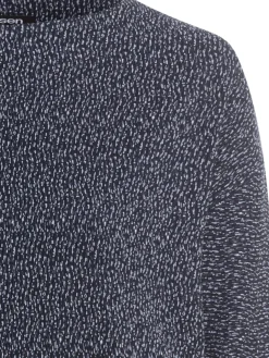 Sweatshirt in melierter Optik