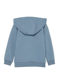 Sweatshirt-Jacke mit Kapuze und Kängurutasche