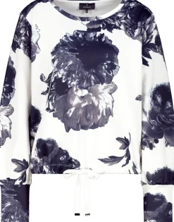 Sweatshirt mit Blumenmuster