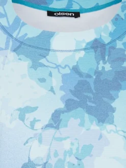 Sweatshirt mit Panneaux-Print