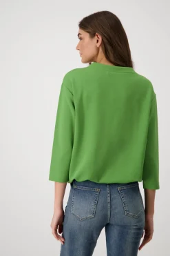 Sweatshirt mit Prägedruck