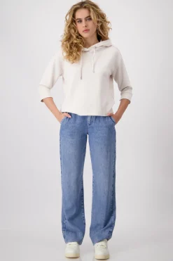 Sweatshirt mit Schmuckkette
