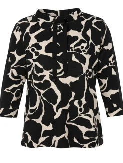Sweatshirt mit Stehkragen
