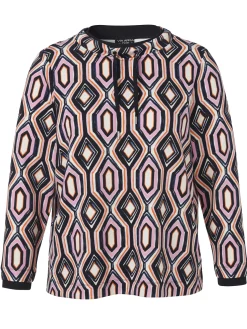 Sweatshirt mit Stehkragen