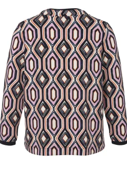 Sweatshirt mit Stehkragen