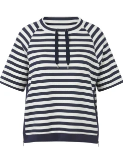 Sweatshirt mit Stehkragen