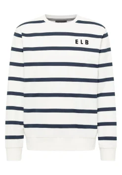 Sweatshirt Rundhals Streifen Mert