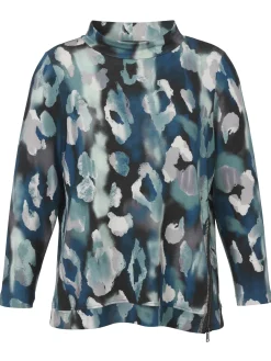Sweatshirt Stehkragen