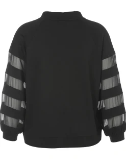 Sweatshirt Stehkragen
