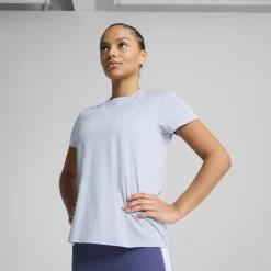 TAD ESSENTIALS Meliertes T-Shirt Damen