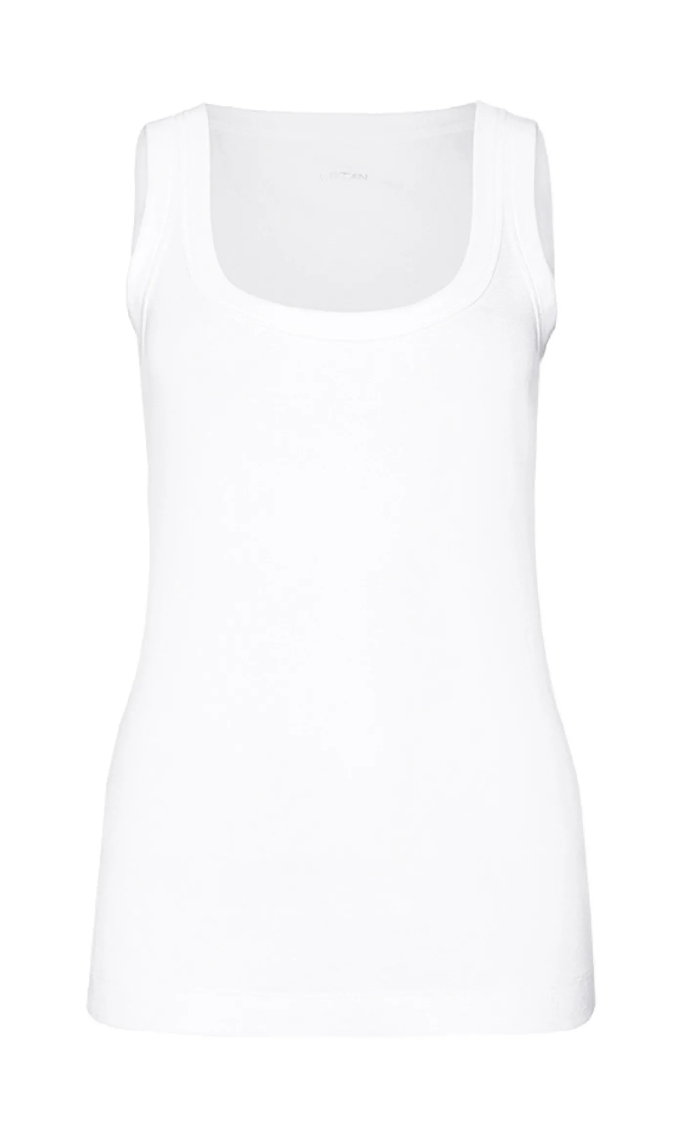 Tanktop aus Feinripp