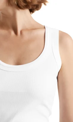 Tanktop aus Feinripp