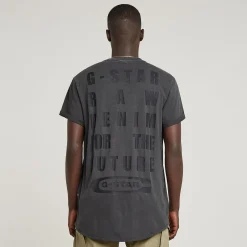 Text Back Overdyed T-Shirt